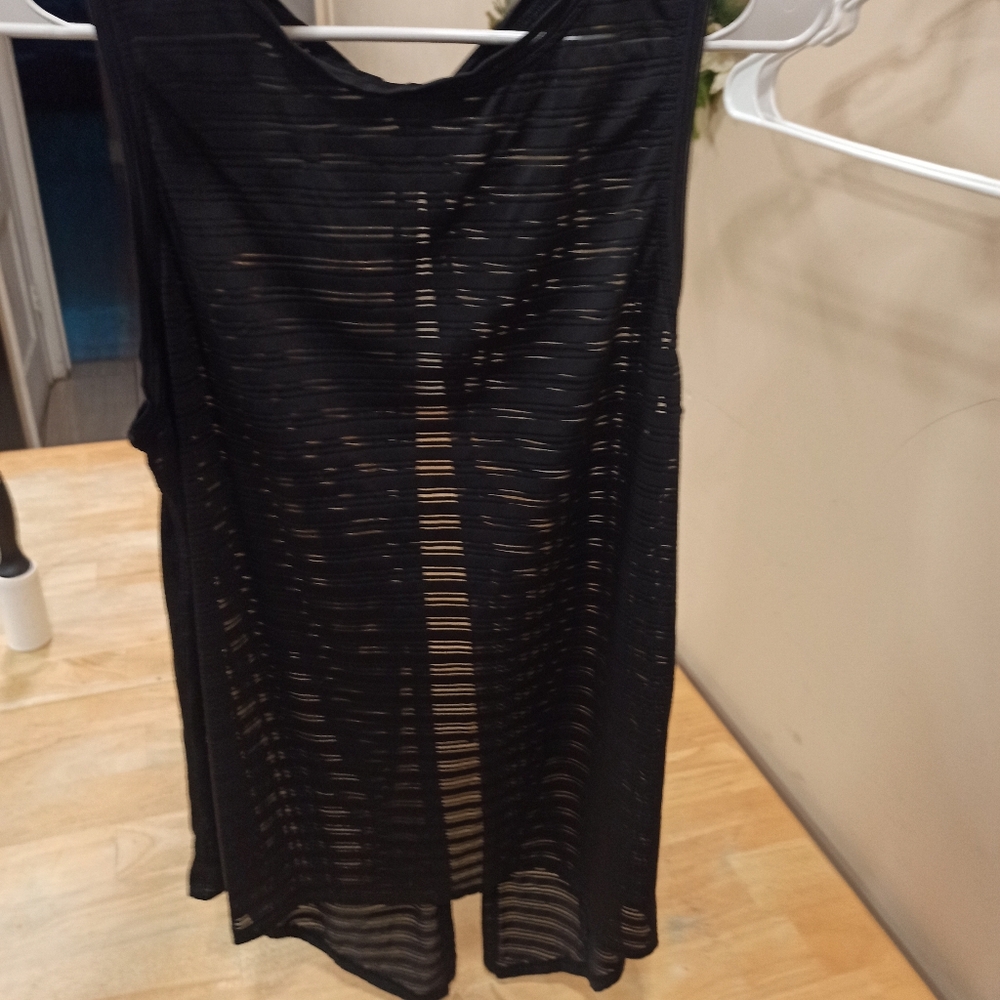 Lululemon Women's Meet Halfway Tank*Striped Black Size 8 - Picture 14 of 16